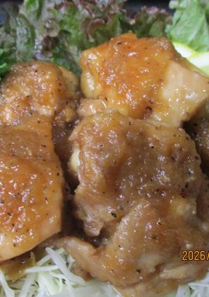 鶏もも肉の玉ねぎ甘酢煮-レシピのメイン写真