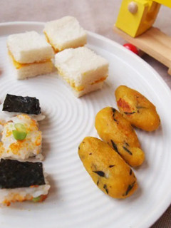 【離乳食後期~】手づかみかぼちゃいももち-レシピのメイン写真