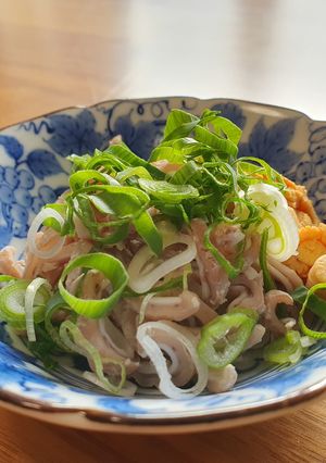 鰤胃袋(珍味)のポン酢かけ〜味付け色々-レシピのメイン写真
