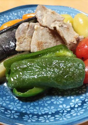 彩り野菜の焼き浸し-レシピのメイン写真