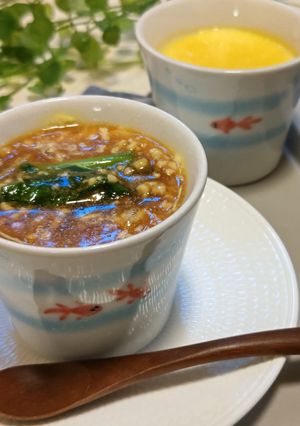 レンジであんかけ茶碗蒸し-レシピのメイン写真