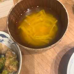 รูปของ かぼちゃのお味噌汁