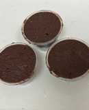 豆腐で作った濃厚生チョコケーキ