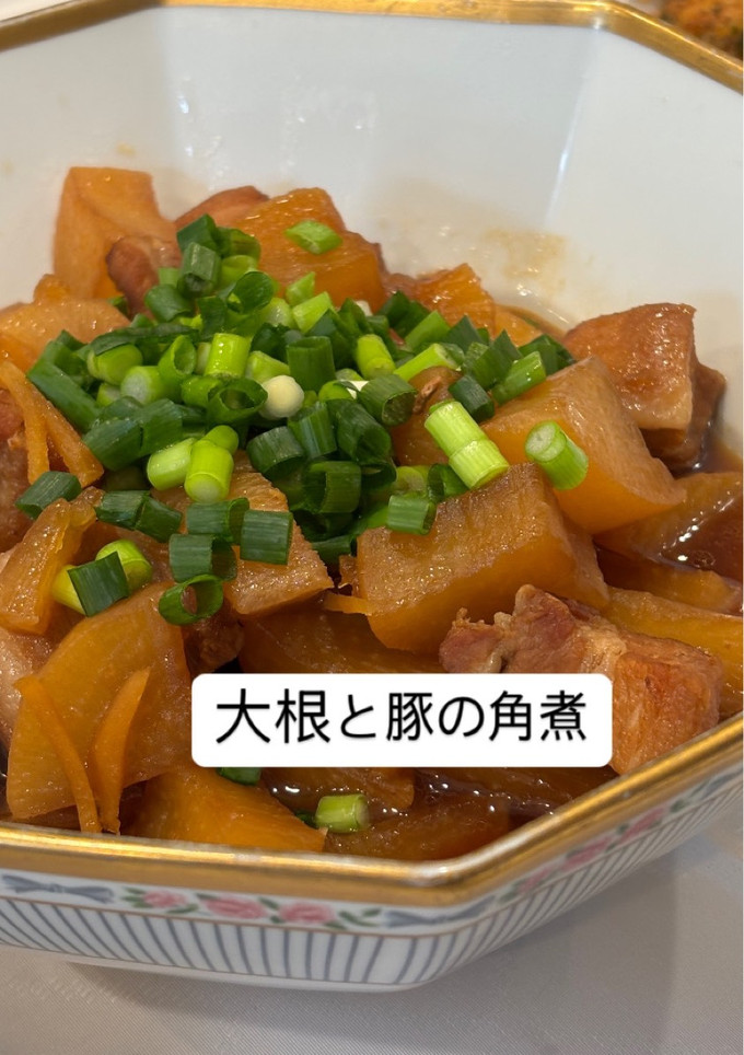 大根と豚角煮-レシピのメイン写真