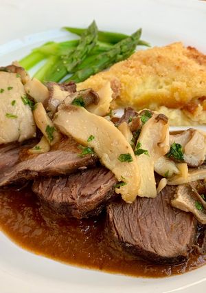 牛肉とエリンギのブラザート-レシピのメイン写真