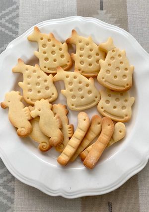 バター不使用米粉のクリームチーズクッキー-レシピのメイン写真