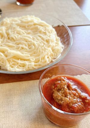 トマトとツナの冷製そうめん-レシピのメイン写真