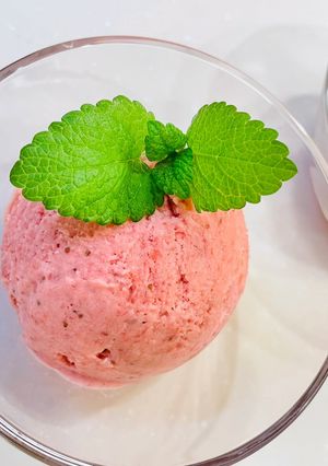 苺のアイスクリーム-レシピのメイン写真