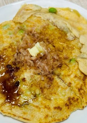 とうもろこしのバター醤油お好み焼き-レシピのメイン写真