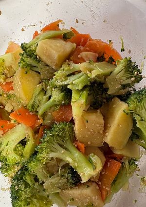 和風温野菜サラダ-レシピのメイン写真