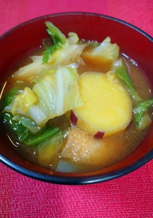 春を感じる贅沢お味噌汁-レシピのメイン写真