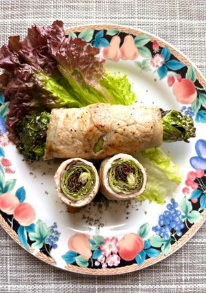 肉巻きサニーレタス-レシピのメイン写真