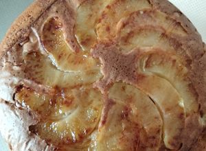 桃🍑缶＆おからパウダーの炊飯器ケーキ-レシピのメイン写真