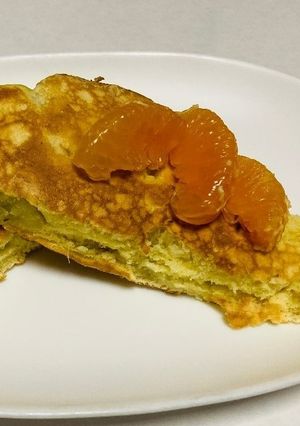 サツマイモとウズラの卵パンケーキ-レシピのメイン写真