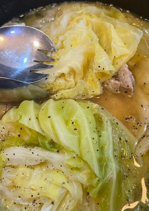 キャベツと鶏腿肉の⭐︎あっさり⭐︎参鶏湯-レシピのメイン写真