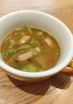 冷凍野菜＆レンジで簡単！カレールーでカレースープ-レシピのメイン写真