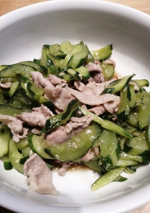 豚肉ときゅうりで中華炒め-レシピのメイン写真