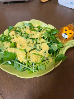 三つ葉サラダ-レシピのメイン写真