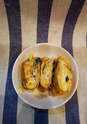 干し海老と大葉の卵焼き-レシピのメイン写真
