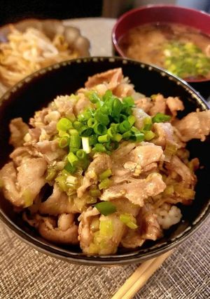 簡単！絶品！ネギ塩豚丼-レシピのメイン写真