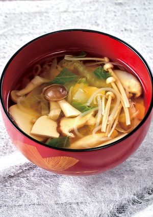 簡単きのこのお吸い物-レシピのメイン写真