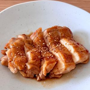 【楽めし】鶏の照り焼き
