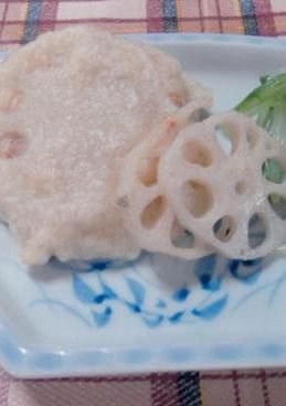 レンコンの挟み揚げ-レシピのメイン写真