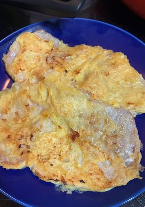 豚ロース生姜焼き用肉でポークピカタ-レシピのメイン写真