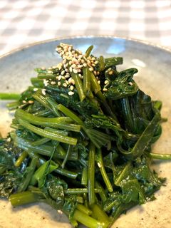 空芯菜ナムル-レシピのメイン写真