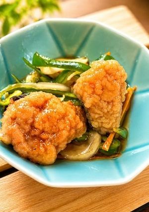冷やし中華のたれで鮭の南蛮漬け-レシピのメイン写真