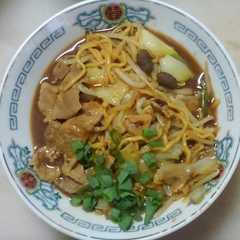 รูปของ もやしたっぷり豚バラ味噌ラーメン：美味！