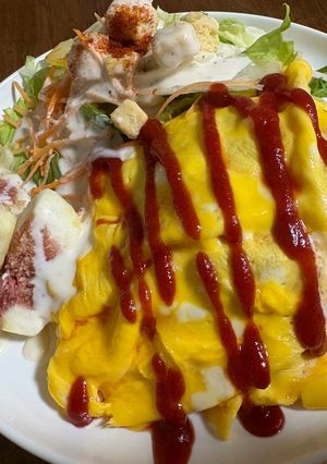 お手軽オムライス-レシピのメイン写真