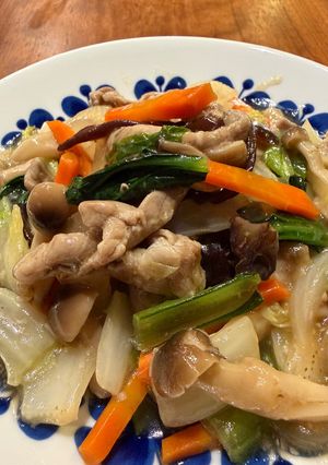 便秘解消‼️お野菜たっぷり五目あんかけご飯-レシピのメイン写真
