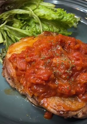 もも肉のトマトソースがけ-レシピのメイン写真