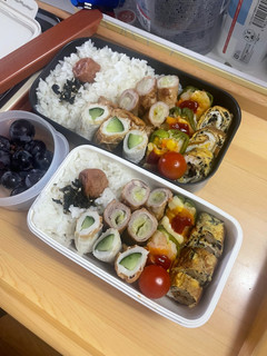 20240902娘ちゃん息子っちのお弁当-レシピのメイン写真