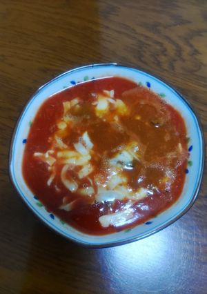 レンチン3分　サバのトマトシチュー風-レシピのメイン写真