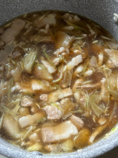 豚バラとミョウガの麺つゆ-レシピのメイン写真