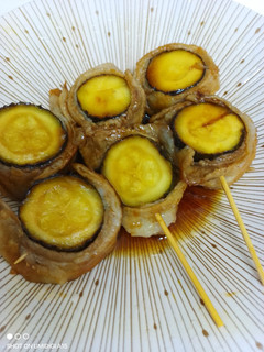 ズッキーニ丸ごと肉巻き-レシピのメイン写真