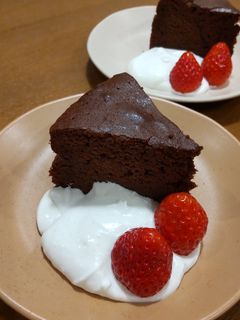 バター、オイルを使わない!ガトーショコラ-レシピのメイン写真
