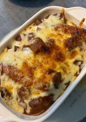 レトルトで焼きチーズカレー-レシピのメイン写真