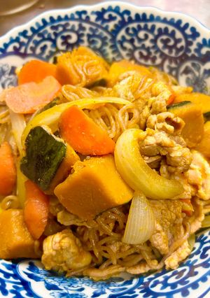 肉かぼ。(肉かぼちゃ)-レシピのメイン写真