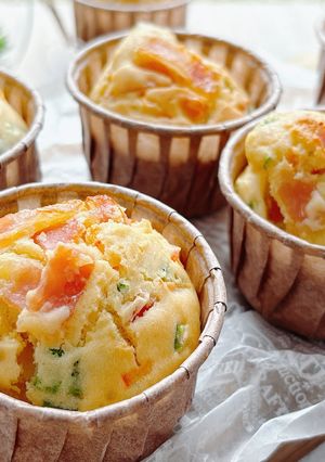 島の匠ベーコンでカップケーキ-レシピのメイン写真