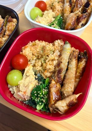 20260325息子たちのお弁当-レシピのメイン写真