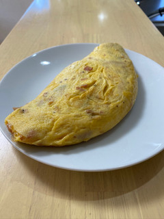 生ハムのオムレツ(バター不使用)-レシピのメイン写真