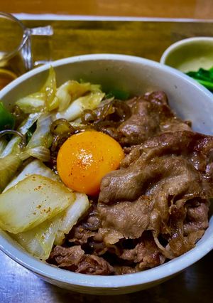 すき焼き丼-レシピのメイン写真