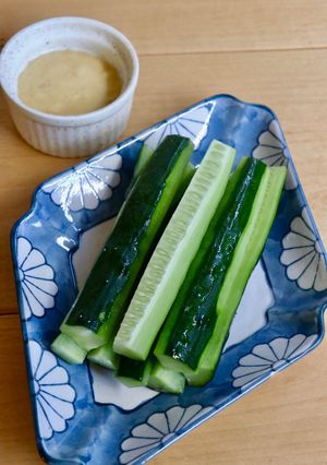 止まらない！胡瓜のはちみつ味噌マヨ-レシピのメイン写真
