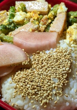 ゴーヤチャンプル・カレー弁当！！-レシピのメイン写真