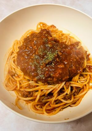 定番　我が家のミートソース　パスタ-レシピのメイン写真