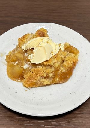 アップルクランブル-レシピのメイン写真