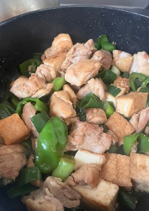 鶏肉とピーマンのコロコロ炒め-レシピのメイン写真
